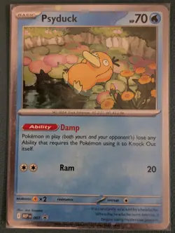Pokemon TCG Psyduck MEP 007 Mega Evolution Pokemon Blister Promo - Image 1