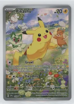 Pikachu (Paldea Adventure Chest) Holo Pokemon Scarlet & Violet Black Star Promo - Image 1
