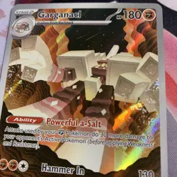 Pokemon GARGANACL 147/132 - Mega Evolution - ILLUSTRATION RARE - MINT - Image 1