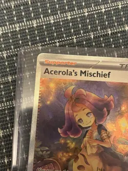 Pokemon Mega Evolution Acerola's Mischief Secret Illustration Rare, #183/132 - Image 4
