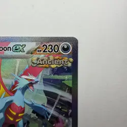 Roaring Moon ex 251/182 SV04: Pokemon TCG Paradox Rift Holo Near Mint NM - Image 4
