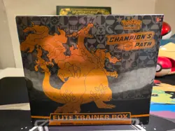 POKEMON 2020 CHAMPION'S PATH ELITE TRAINER BOX SEALED ETB with CHARIZARD PROMO - Image 1