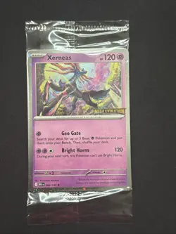 Pokemon Mega Evolution 2025 Xerneas 2025 Best Buy Stamped NEW & Sealed - Image 1
