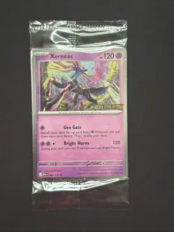 Pokemon Mega Evolution 2025 Xerneas 2025 Best Buy Stamped NEW & Sealed - Image 2