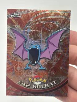Pokemon 2000 Topps Chrome #42 Golbat - Image 1