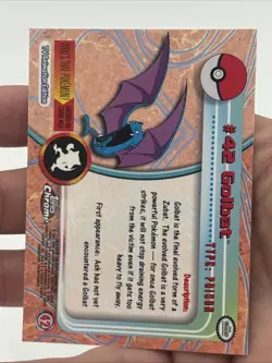 Pokemon 2000 Topps Chrome #42 Golbat - Image 2