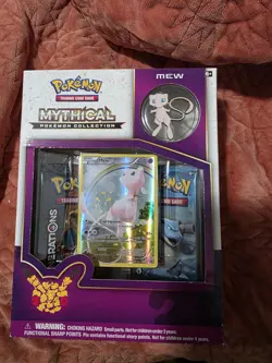 Pokemon 2016 XY Generations Mew Mythical Pin Collection Box Sealed - Image 1