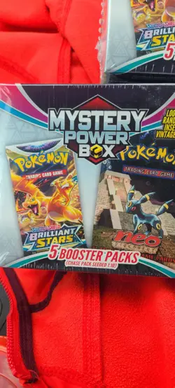 Pokemon Mystery Power Box Lot of 3 Chase Pack Seeded 1:10 15 Booster Packs Total - Image 3