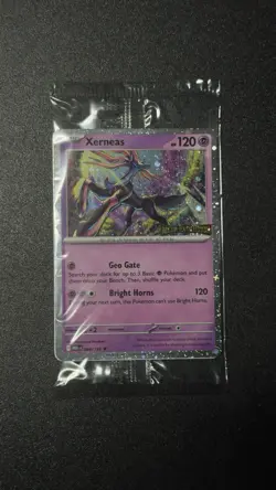 Pokemon Mega Evolution 2025 - Xerneas 2025 Bestbuy Stamped Promo - Image 1