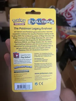Pokemon XY Evolutions Checklane Blister Pack Weezing Promo 2016 SEALED Pack - Image 2