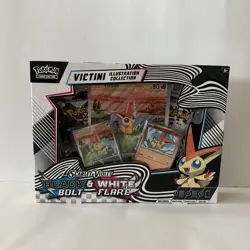 POKEMON BLACK BOLT WHITE FLARE VICTINI ILLUSTRATION COLLECTION FACTORY SEALED - Image 1