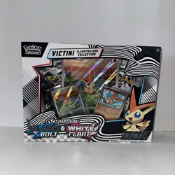 POKEMON BLACK BOLT WHITE FLARE VICTINI ILLUSTRATION COLLECTION FACTORY SEALED - Image 2