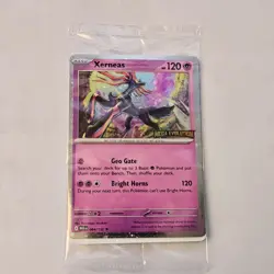 Pokemon Mega Evolution 2025 - Xerneas 2025 Bestbuy Stamped Promo NEW & Sealed - Image 1
