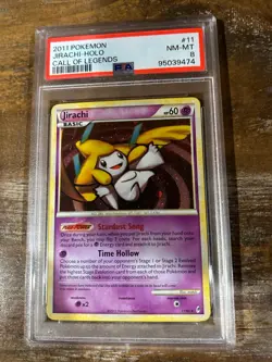 Pokemon 2011 Call of Legends JIRACHI Holo #11 PSA 8 RARE - Image 1