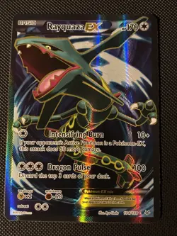 Pokemon Rayquaza EX XY Roaring Skies Full Art Ultra Holo Rare 104/108 - Image 1