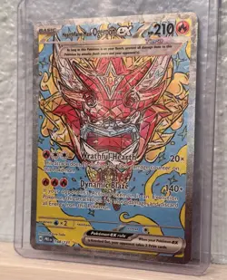 Pokemon TCG Hearthflame Mask Ogerpon EX 148/131 NM Prismatic Evolutions SIR - Image 1