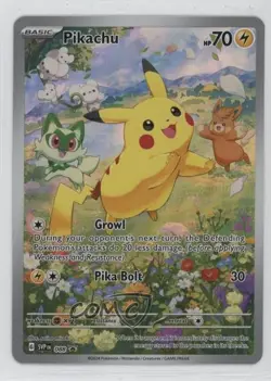 Pikachu (Paldea Adventure Chest) Holo Pokemon Scarlet & Violet Black Star Promo - Image 1