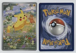 Pikachu (Paldea Adventure Chest) Holo Pokemon Scarlet & Violet Black Star Promo - Image 3