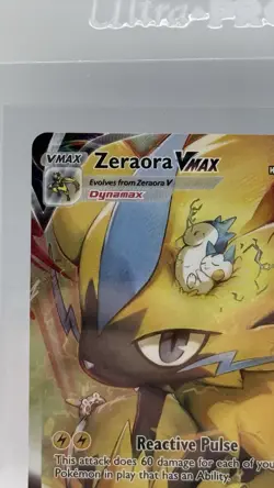 Zeraora VMAX - GG42/GG70 Crown Zenith Ultra Rare Pokemon TCG NM - Image 2