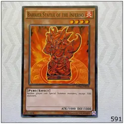 Barrier Statue of the Inferno - OP04-EN018 - Common Yugioh - Image 1