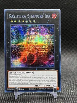 YU-GI-OH ~ Kashtira Shangri-Ira MP23-EN190 Secret Rare 1st Ed - Image 1