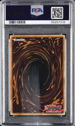 2010 YU-GI-OH! TURBO PACK: BOOSTER THREE #EN000 CAIUS THE SHADOW MONARCH PSA 10 - Image 2