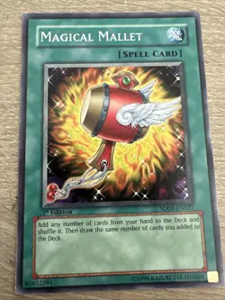 Yu-Gi-Oh Magical Mallet 1st Edition SD09-EN027 LP - Image 1