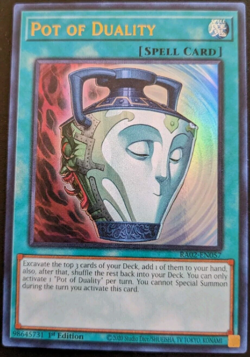 Yu-Gi-Oh! Pot of Duality - RA02-EN057 - Ultra Rare - 1'st -NM/M - Image 1