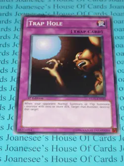 Trap Hole YS11-EN034 Common Yu-Gi-Oh Card 1st Edition New - Image 3