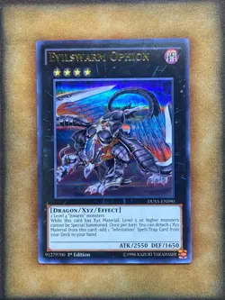 Yugioh Evilswarm Ophion DUSA-EN090 Ultra Rare 1st Ed NM - Image 1