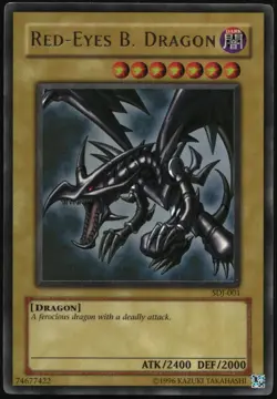 Yu-Gi-Oh! - Starter Deck: Joey Red-Eyes B. Dragon 2003 SDJ-001 Unlimited - Image 1