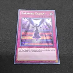 Darklord Descent DUSA-EN023 1st Edition Ultra Rare LP+ Light Play Yu-Gi-Oh! - Image 3