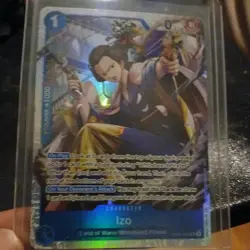Izo SR ST22-002 Starter Deck Ace Newgate One Piece Foil Card - Image 1