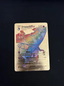 Dragapult VMAX 197/192 Rebel Clash Full Art Secret Rainbow Rare Gold Card - Image 1