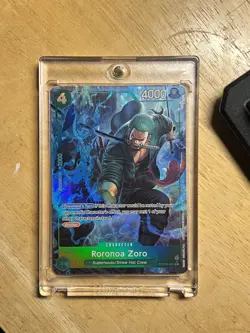 One Piece Card Game Roronoa Zoro (Alternate Art) PRB02-006 R English - Image 2