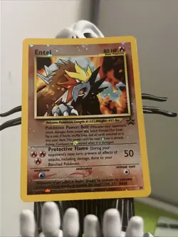 Pokemon TCG Entei Holo Foil Double Swirl Promo Card No.244 - Image 3