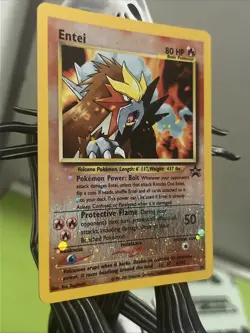 Pokemon TCG Entei Holo Foil Double Swirl Promo Card No.244 - Image 5