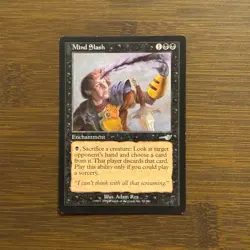 Mind Slash LP Nemesis 2000 Magic: the Gathering Card - Image 1