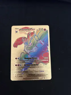 Machamp VMAX 194/189 Astral Radiance Rainbow Secret Rare Gold Card - Image 1