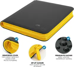 Toploader Binder, Trading Card Binder Storage, 252 9 Pocket Top Loader Binder, C - Image 3