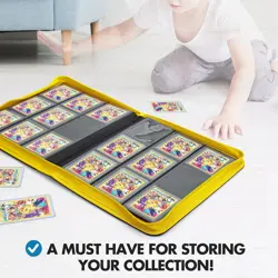 Toploader Binder, Trading Card Binder Storage, 252 9 Pocket Top Loader Binder, C - Image 5