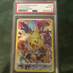 Pokemon TCG Pikachu Crown Zenith Alternative Art Holo Card 160/159 NM Condition - Image 1