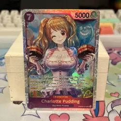 Charlotte Pudding PRB02-010 SR ONE PIECE Card The Best 2 - ONE PIECE ENGLISH - Image 1