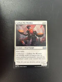 Gallant Pie-Wielder Mtg: Wilds of Eldraine Regular Uncommon 15 - Image 1