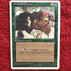 MTG Pradesh "Gypsies" 4th Edition | Lightly Played LP Magic the Gathering - Image 1
