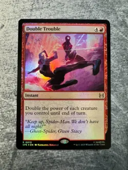 Double Trouble Marvel's Spider-Man: Eternal-Legal Foil NM - MTG - Image 1