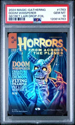 2024 MTG Secret Lair Drop Monstrous Magazines Foil Complete Set PSA 9 PSA 10 - Image 1