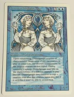 MTG Vesuvan Doppelganger Unlimited Magic the Gathering - Lightly Played - Image 1