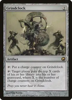 Grindclock 1x MtG Scars of Mirrodin SP/NM - Image 1