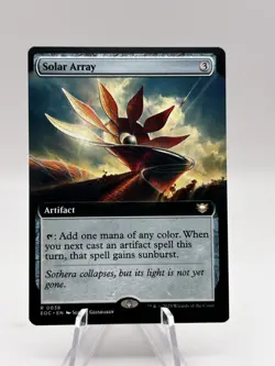 Solar Array 0038 Extended Art Edge of Eternities Commander EOC MTG NM - Image 1